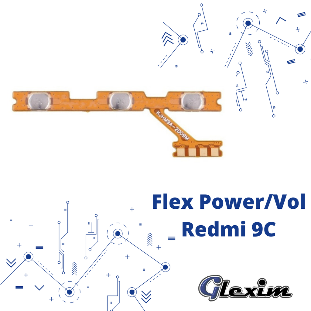 Flex Boton Power / Volume Redmi 9C