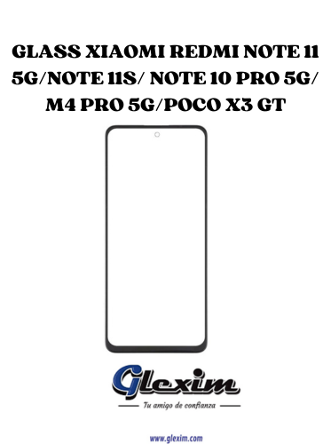 [GSA02CO] GLASS XIAOMI REDMI NOTE 11 5G/NOTE 11S/ NOTE 10 PRO 5G/ M4 PRO 5G/POCO X3 GT