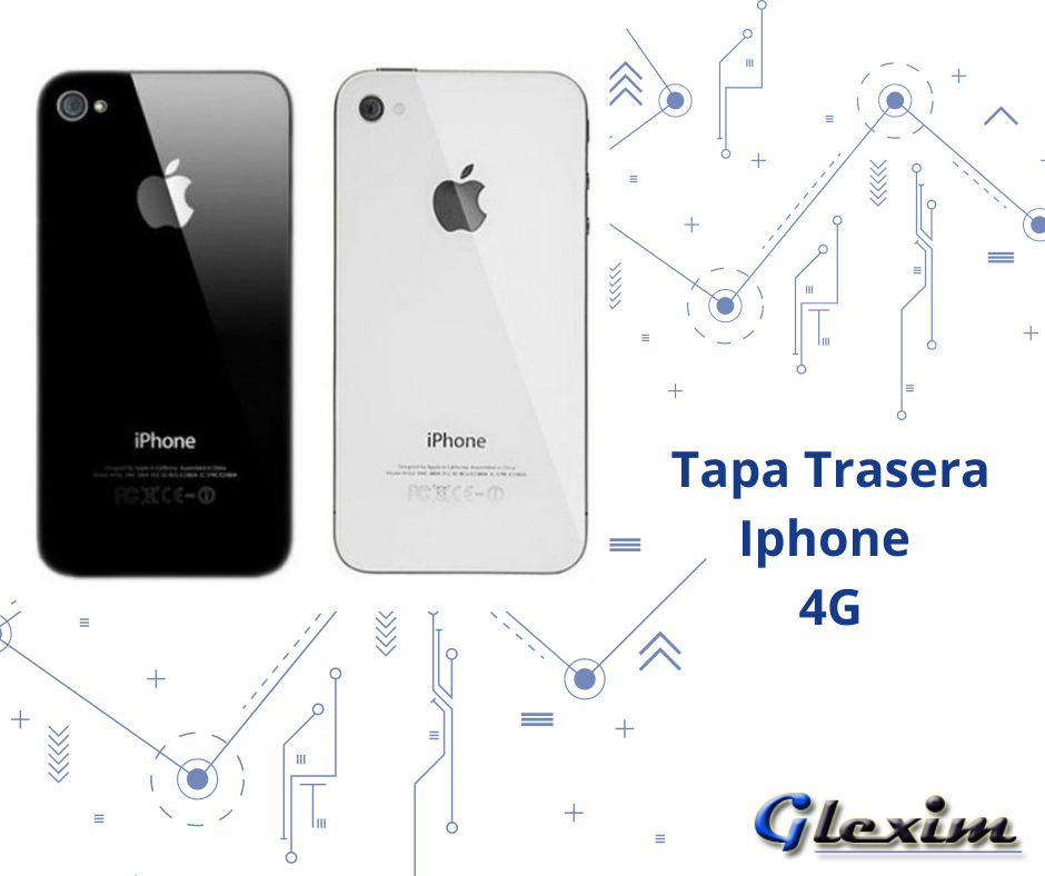 [TPIPH4GN] Tapa Trasera Iphone 4G