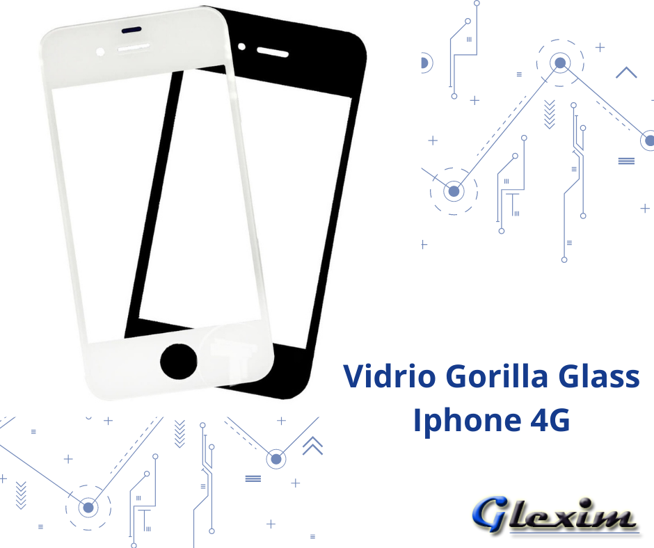 [VDIPH4GB] Vidrio Gorilla Glass Iphone 4G