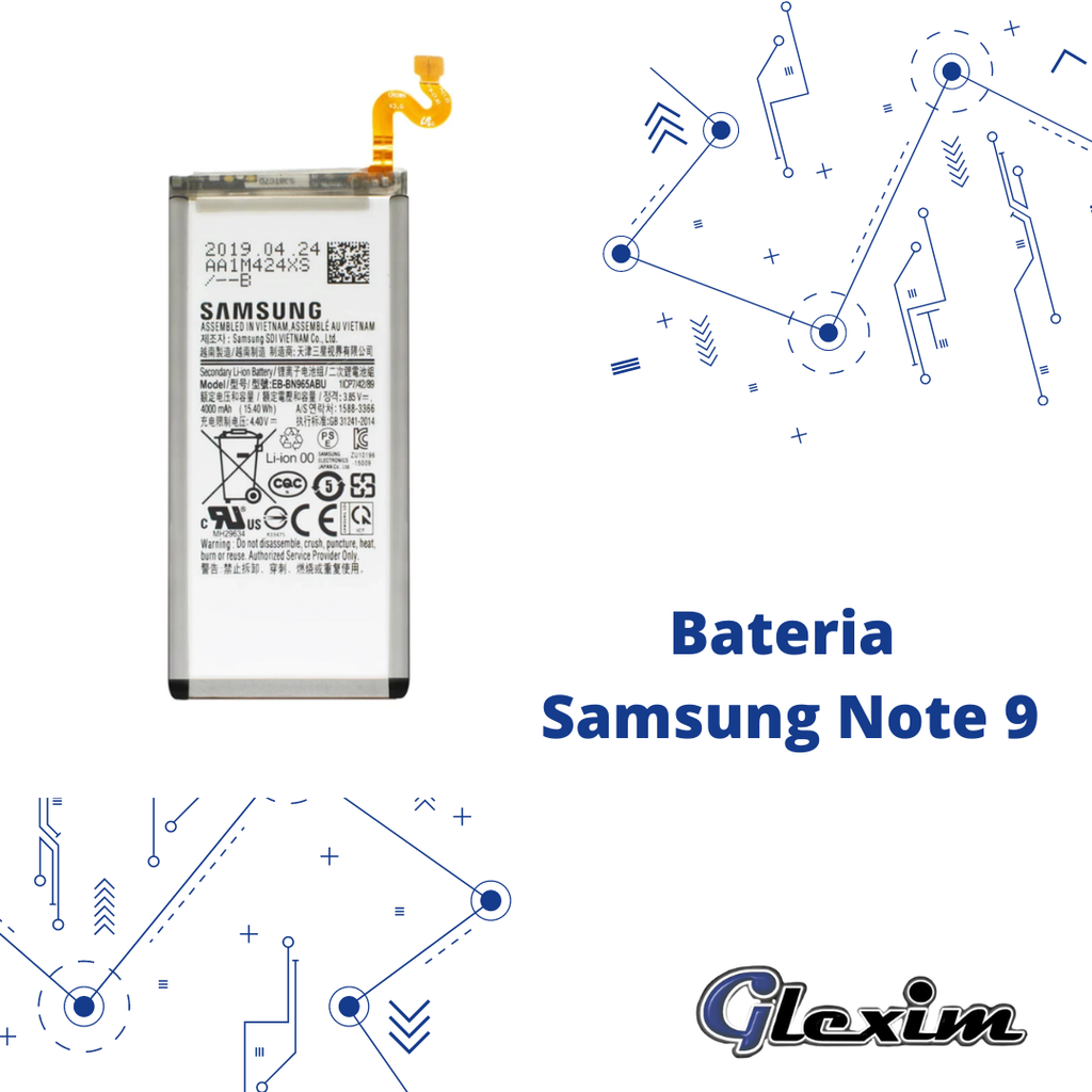 Bateria Samsung Note 9