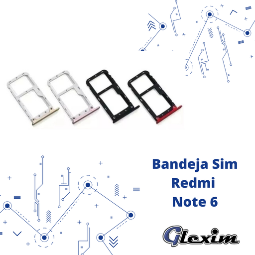 Bandeja Sim Redmi Note 6 Pro